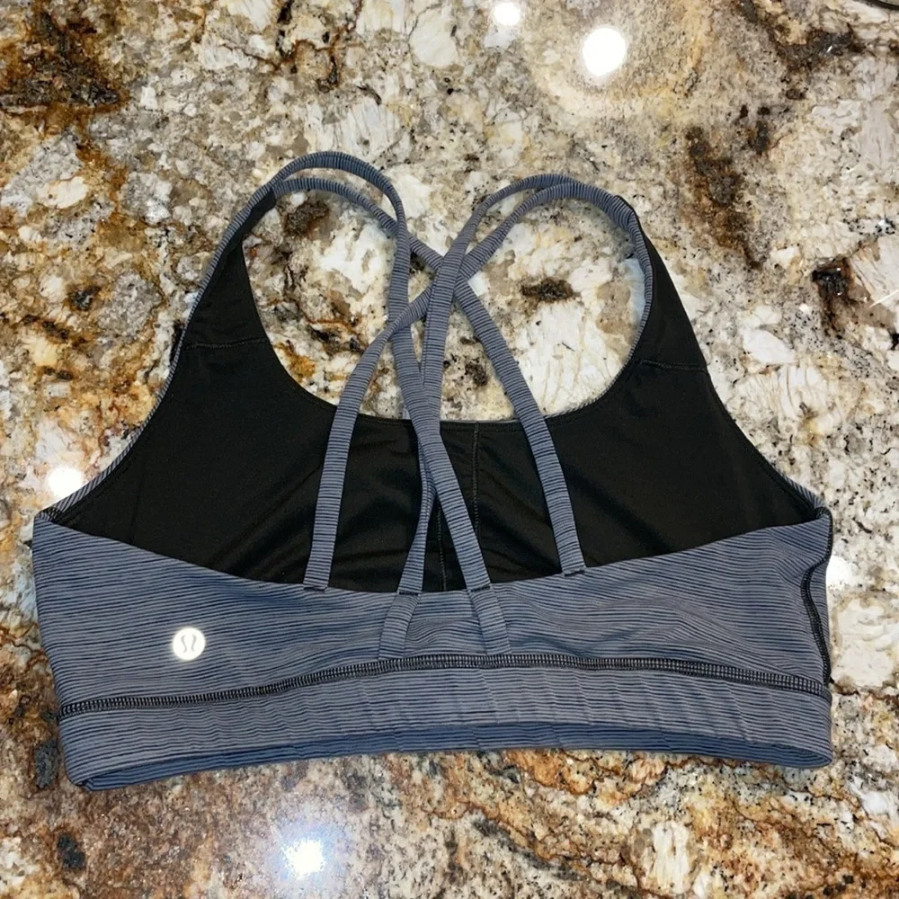 Lululemon Energy Bra Wee Are From Space Women’s Size 10 Sage Dark Olive